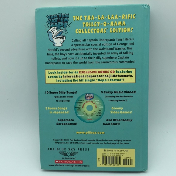 Bundle of 4 Captain Underpants Dav Pilkey Books - Picture 7 of 10